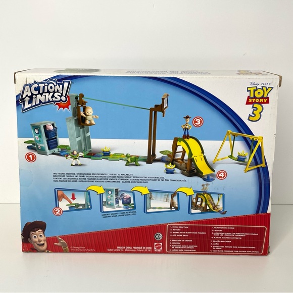 Toy Story 3 Action Links Sunnyside Breakout Stunt Set - Picture 2 of 7
